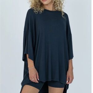 The foxy kind Galaxy Oversized T-Shirt and Shorts Set